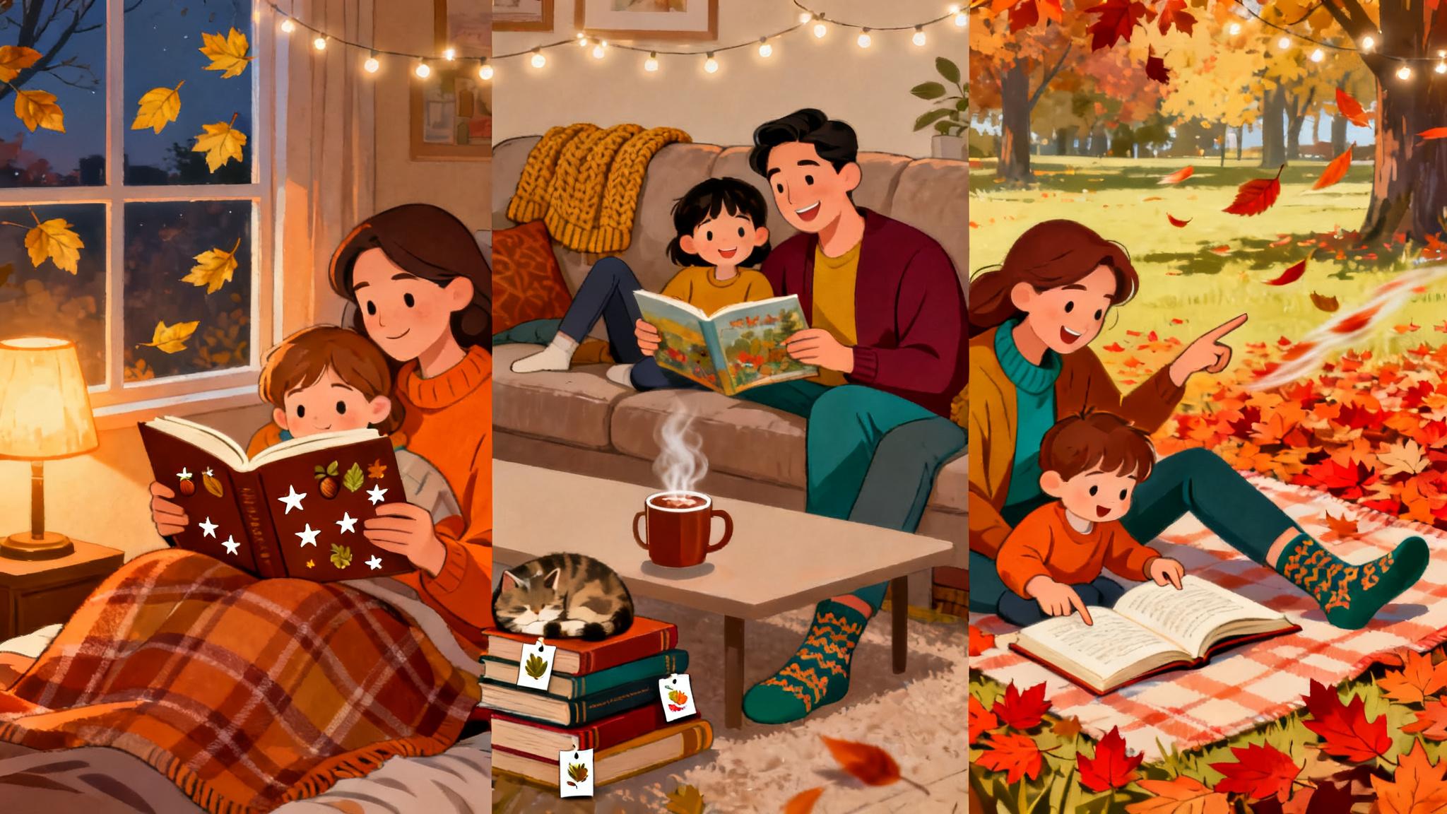 Daily Tip: Make Fall Reading a Cozy Ritual