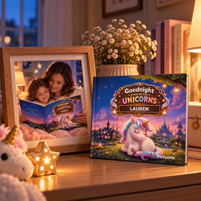 Boy's personalized story image