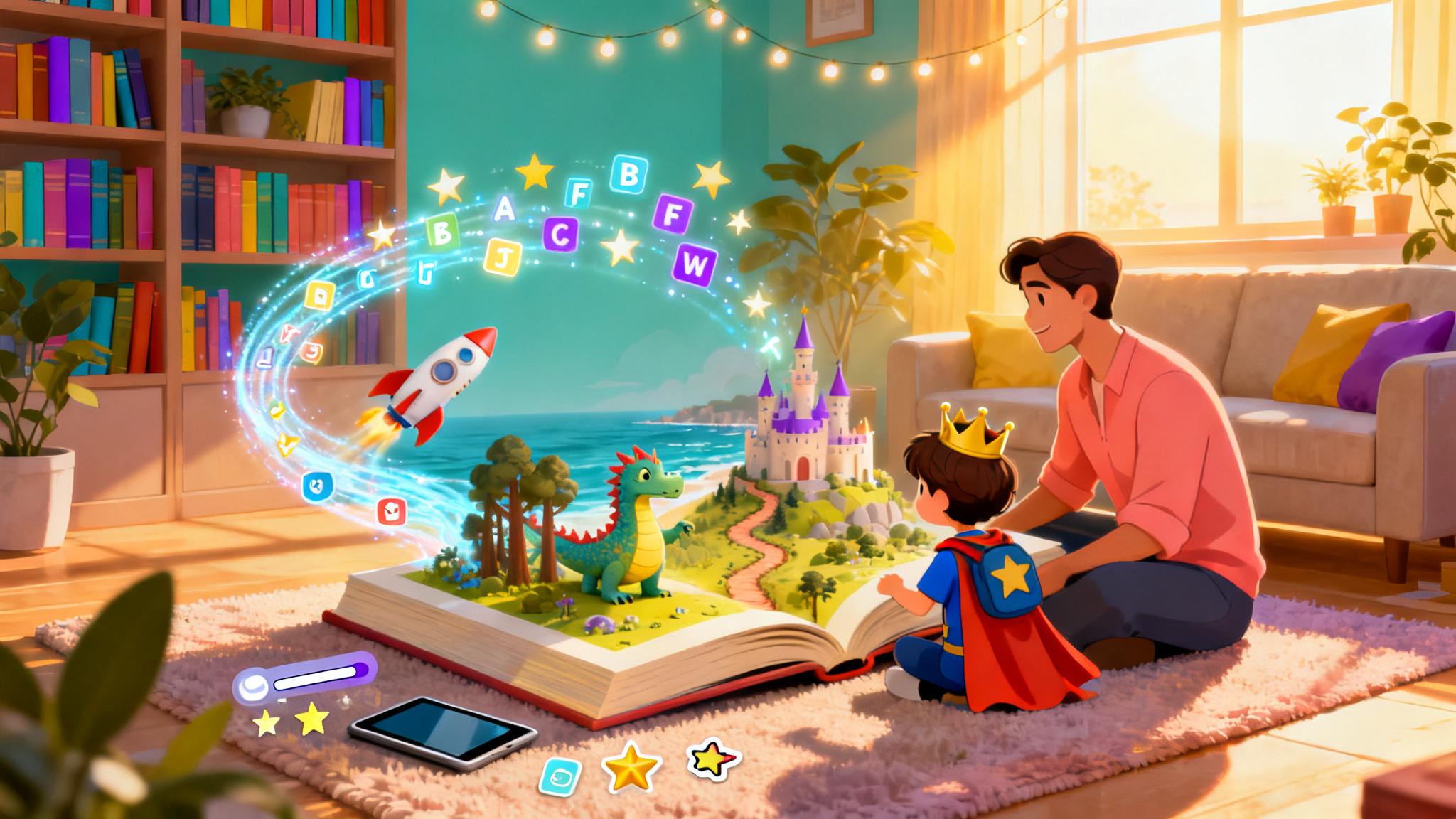 Interactive Storytime With Personalized Books