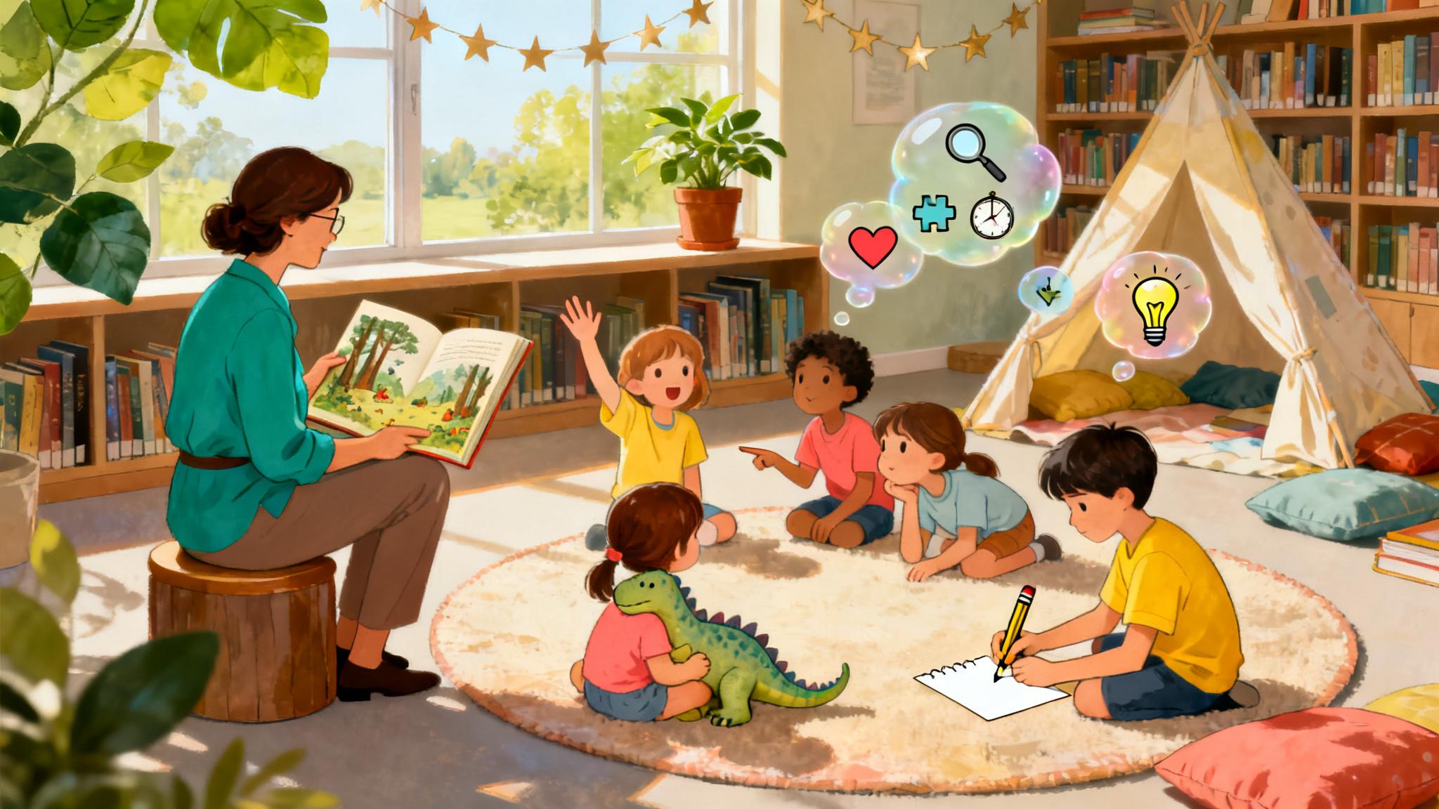 Storytime Questions to Ask Kids While Reading