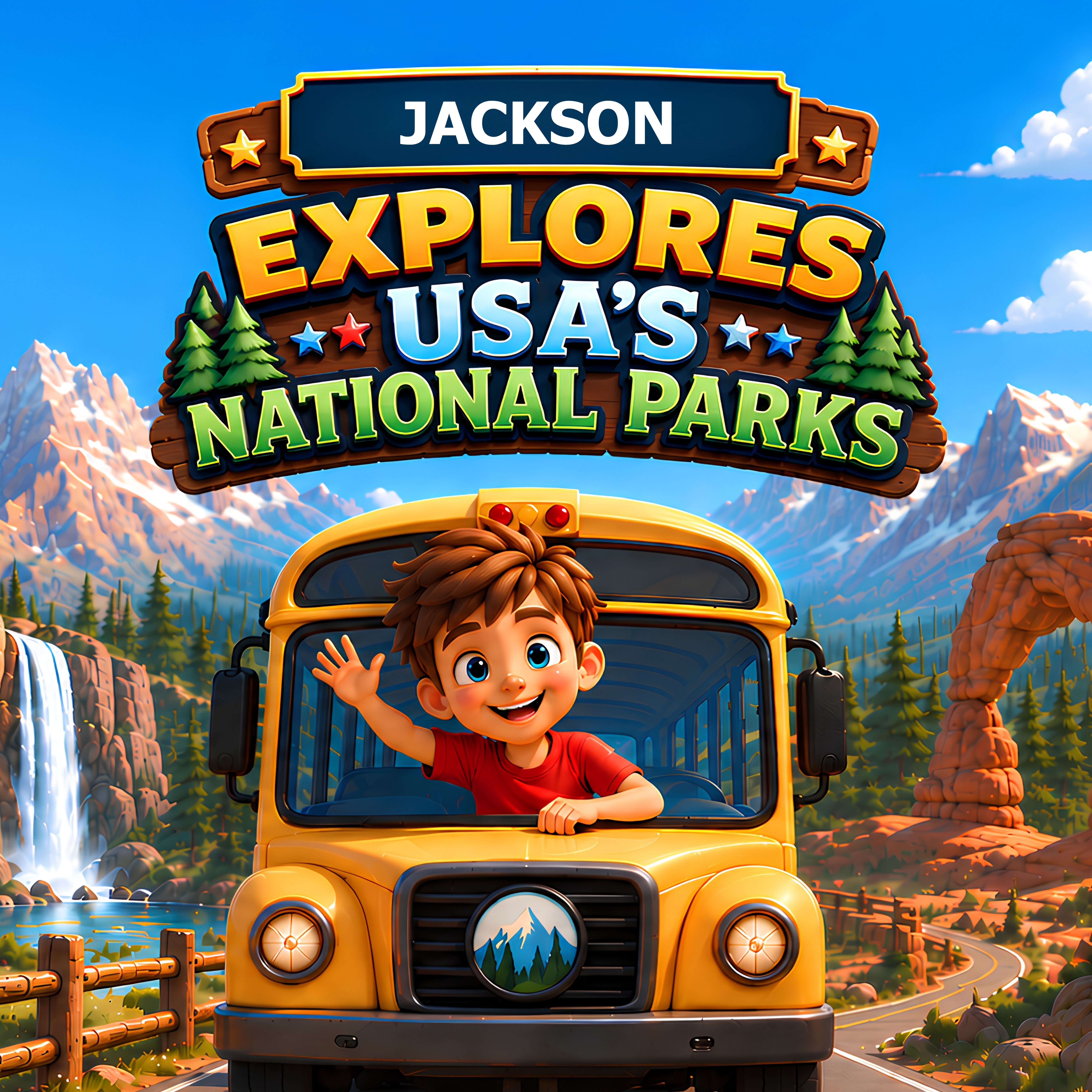 Let's Go Explore USA's National Parks (Boy Edition)