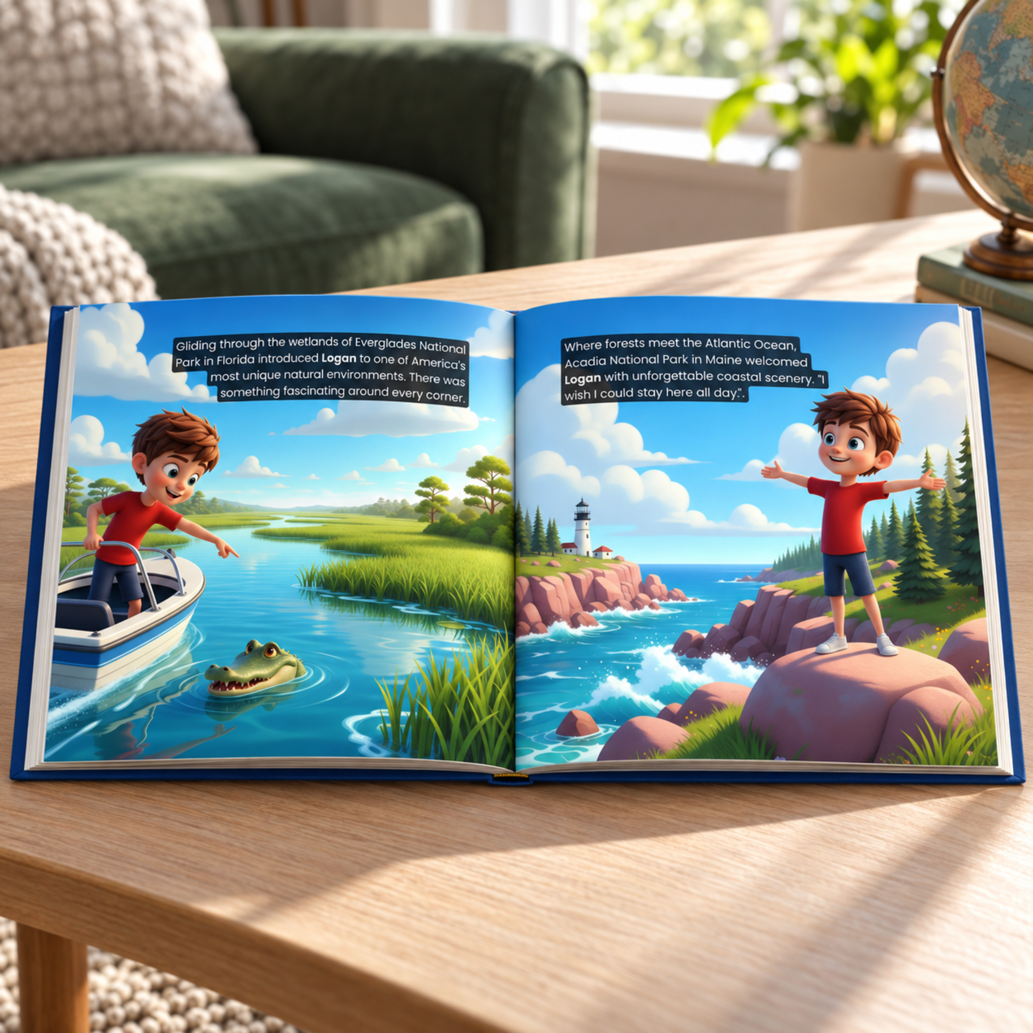 Let's Go Explore USA's National Parks (Boy Edition) - Page 